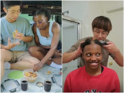 Yêu - Cưới vợ Thạc sĩ người Mỹ gốc Phi, chàng trai 9X tự tay cạo trọc đầu giúp vợ sau sinh con lai