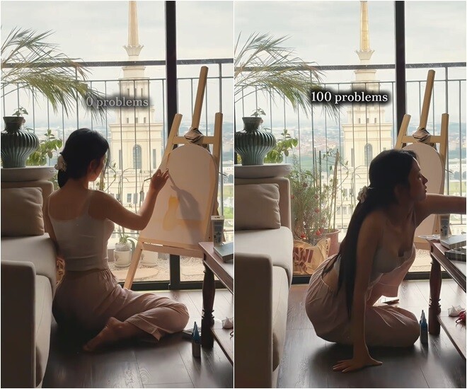 Căn hộ của Lê Bống không chỉ là một nơi để ở, mà còn cho thấy thành quả lao động miệt mài của cô sau nhiều năm nỗ lực.