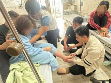 Nàng dâu Hưng Yên đổ bệnh, cách nhà chồng chăm sóc khiến nhiều người xúc động