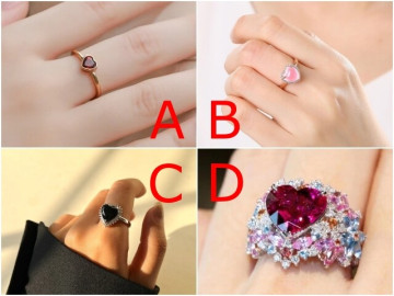 Trắc nghiệm: Người đàn ông như thế nào mới xứng với bạn, chọn một chiếc nhẫn là biết ngay