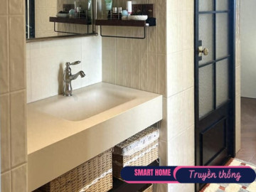 Lắp bồn rửa mặt trong phòng tắm đã xưa lắm rồi, 4 thiết kế này vừa cao cấp vừa thực tế, rất đáng tham khảo