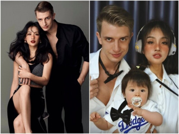 Chị đẹp biết lái trực thăng cưới chồng kiến trúc sư Nga kém 5 tuổi, con gái mới 1 tuổi đã tới Bắc Cực trượt tuyết