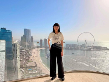 Căn hộ "siêu sang" trên bãi biển Dubai của Kha Mỹ Vân