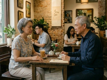 60 tuổi đi xem mắt, câu đầu tiên ông nói khiến tôi đỏ mặt nhưng cuộc điện thoại gọi đến sau đó mới choáng