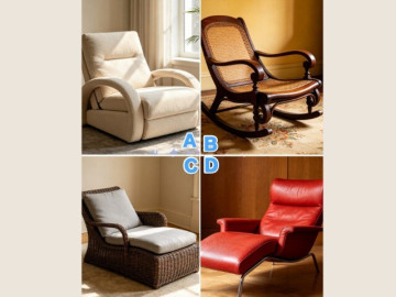 Yêu - Trắc nghiệm: Về già, người bạn đời của bạn có phải là chỗ dựa đáng tin cậy? Chọn một chiếc ghế là rõ ngay