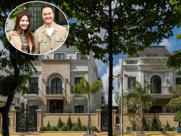 Không gian biệt thự 120 m2 của vợ chồng Diễm My 9X
