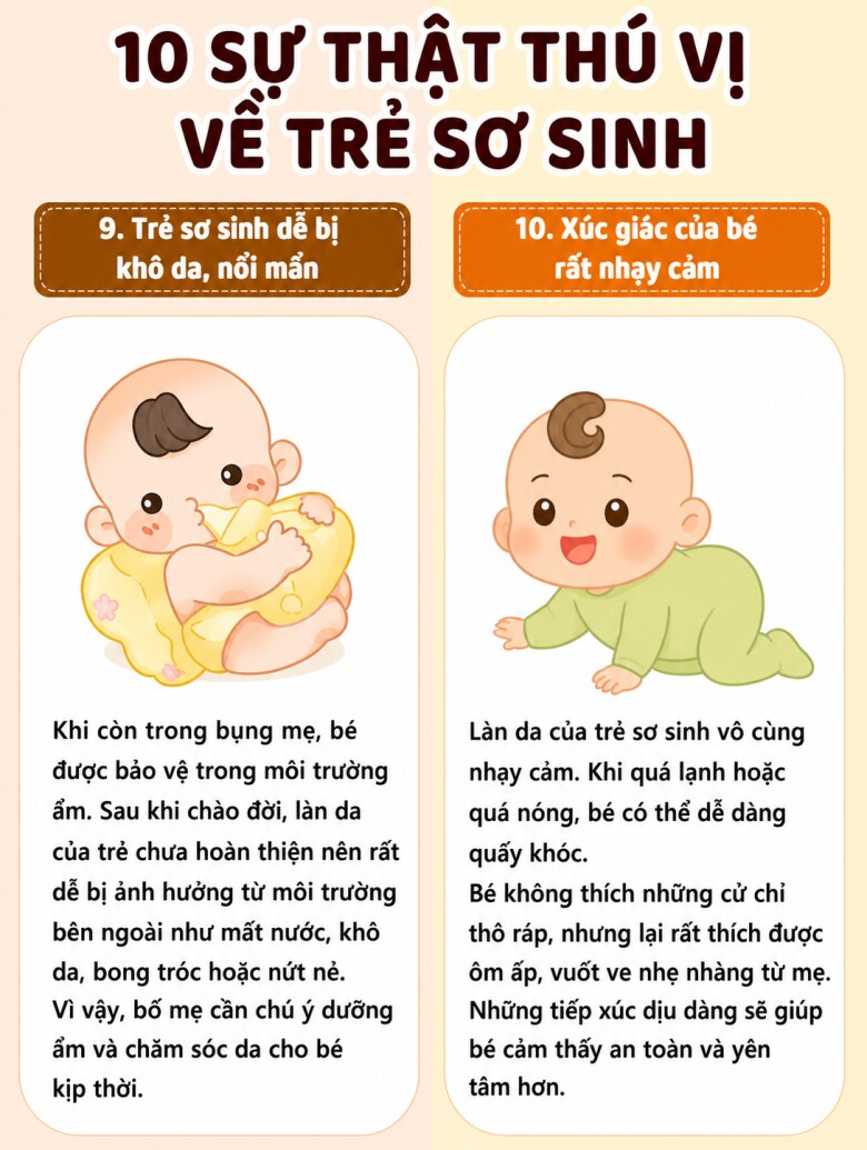 10 hiện tượng amp;#34;kỳ lạamp;#34; ở trẻ sơ sinh, số 3 khiến nhiều bố mẹ hoang mang nhất - 10