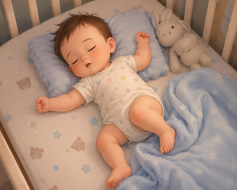 Những em bé thích lật người và đá chân thường có nhận thức về cơ thể tốt hơn và khả năng điều khiển cơ thể bằng não bộ mạnh mẽ hơn.