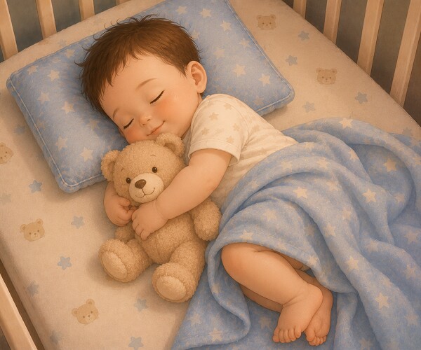 Đừng vội lo lắng khi con ngủ kiểu này, đó là dấu hiệu em bé có IQ cao hơn người - 1