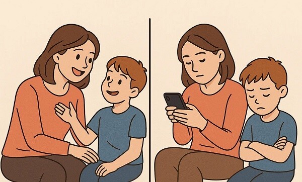 Bồi dưỡng tính tự lập cho trẻ và tăng cường khả năng miễn dịch của trẻ với điện thoại di động.