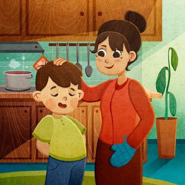 Câu trả lời chấp nhận của người mẹ khiến trẻ cảm thấy rằng nhu cầu của mình được công nhận và tôn trọng.