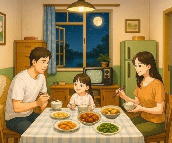 Điều đáng sợ hơn cả nghèo đói là trẻ học theo thói quen xấu của bố mẹ trên bàn ăn - 1