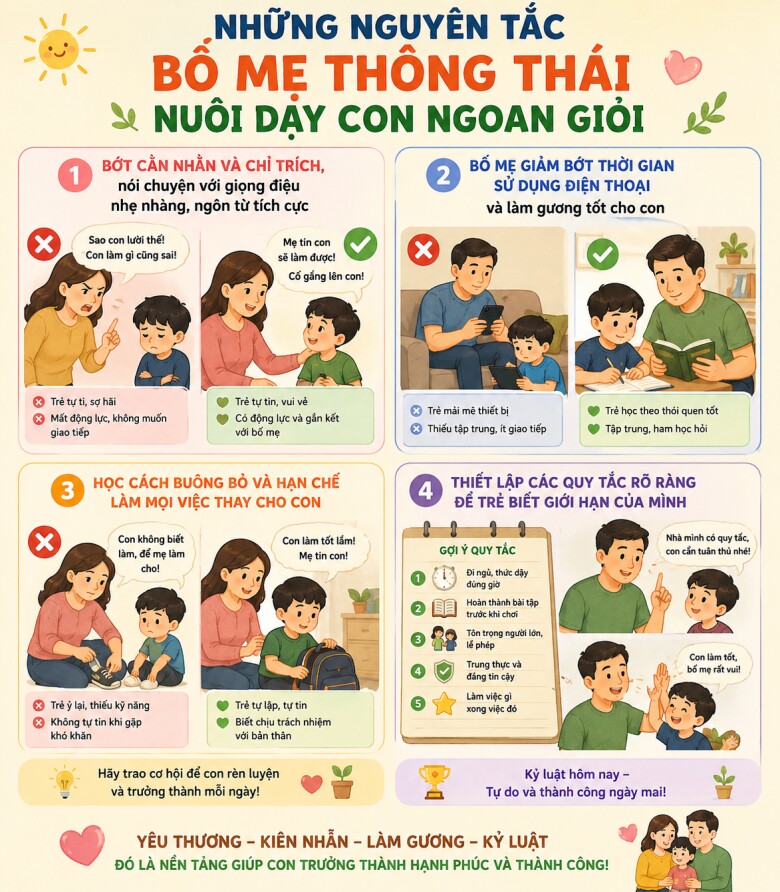 Bố mẹ thông minh dùng cách này nuôi dạy con cái khác biệt và tài giỏi hơn người - 1