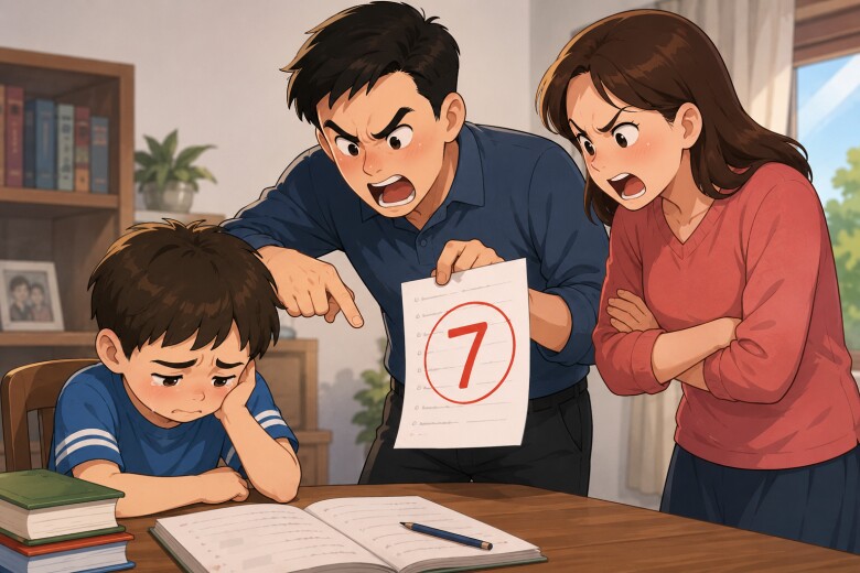 Nếu thường xuyên bị chỉ trích, ép buộc hoặc không được đồng cảm, trẻ dễ tích tụ cảm giác thất vọng, tự ti và dần mất hứng thú với việc học.