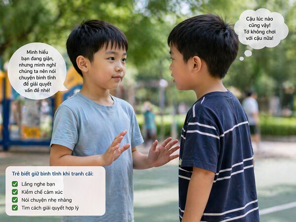 Duy trì sự ổn định về mặt cảm xúc và giữ bình tĩnh.