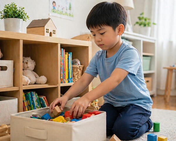 Trẻ có khả năng tự quản lý thời gian và làm việc một cách có phương pháp.