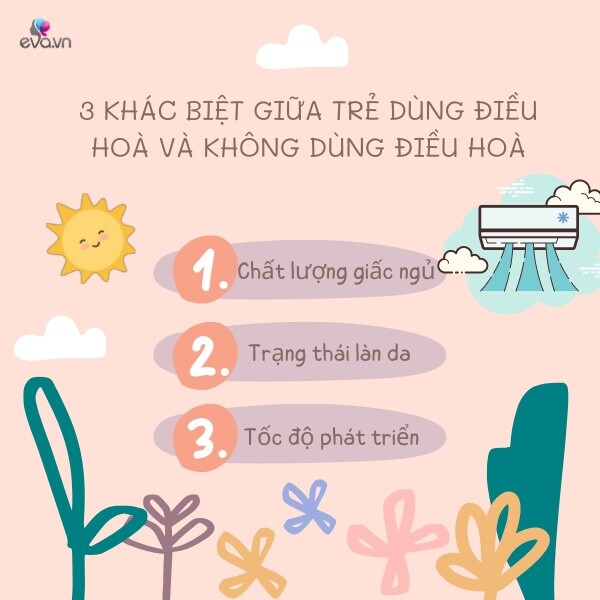 Đứa trẻ thường xuy&ecirc;n ngủ điều h&ograve;a v&agrave; trẻ kh&ocirc;ng thường xuy&ecirc;n ngủ điều h&ograve;a c&oacute; 3 sự kh&aacute;c nhau rất dễ nh&igrave;n thấy - 2