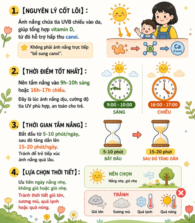4 c&aacute;ch tắm nắng đ&uacute;ng gi&uacute;p b&eacute; hấp thu vitamin D an to&agrave;n, kh&ocirc;ng lo ch&aacute;y nắng m&ugrave;a n&oacute;ng - 3