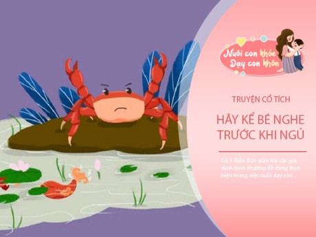 Những câu chuyện cổ tích vui cho bé mầm non, mẹ hãy dành 10 phút kể con nghe trước khi ngủ