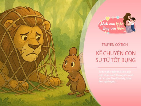 Truyện cổ tích: Con Sư tử tốt bụng