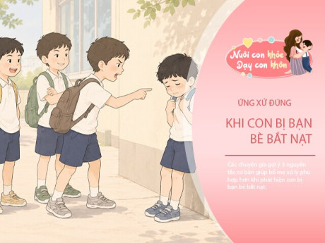 Đừng để con bị bắt nạt mà không hay biết, 3 mẹo phân biệt giữa trò đùa và hành vi ác ý