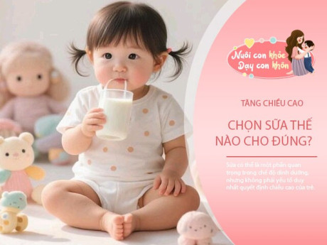 Những loại sữa tăng chiều cao cho trẻ 2–6 tuổi hiệu quả nhất