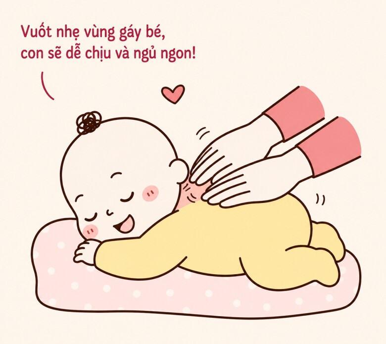 90% bố mẹ chưa biết có 4 điểm cần chạm trên cơ thể bé, giúp con ngủ sâu, não phát triển tốt - 7