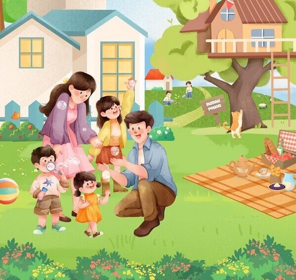 Khi gia đình có ba đứa con trở lên, tình hình trở nên phức tạp hơn.