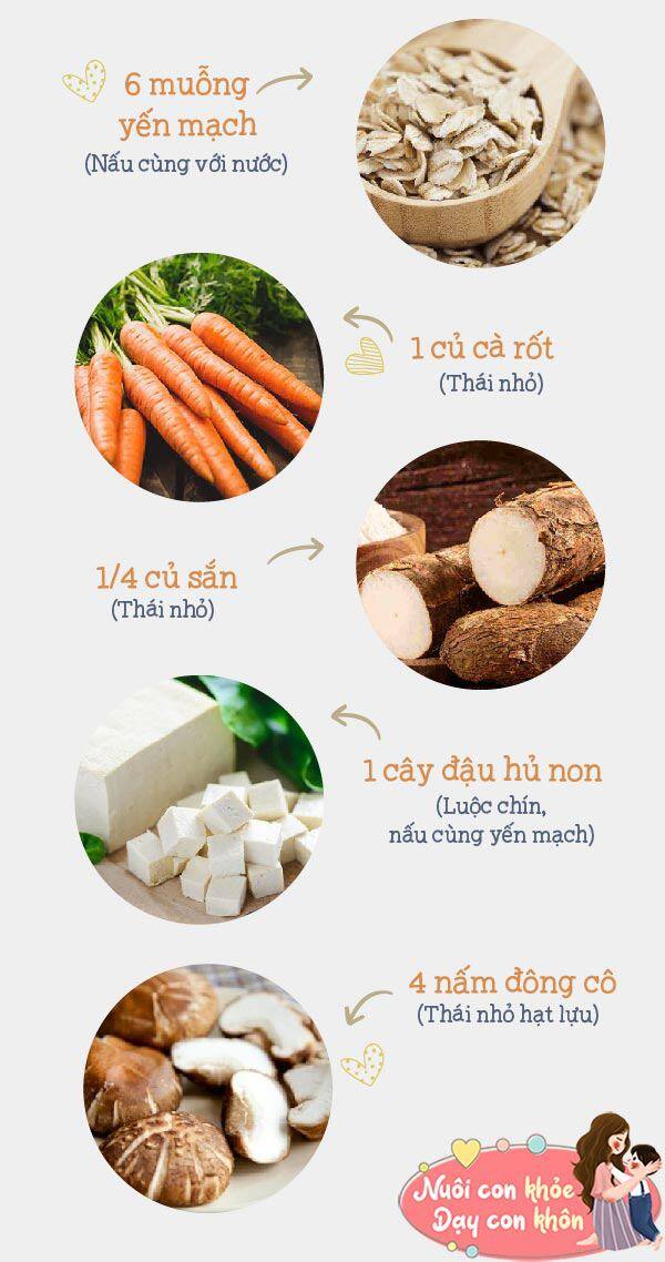 Ch&aacute;o đậu hũ non nấu c&ugrave;ng yến mạch l&agrave; sự kết hợp ho&agrave;n hảo để cơ thể trẻ tăng cường hệ miễn dịch, chống lại c&aacute;c vi khuẩn.