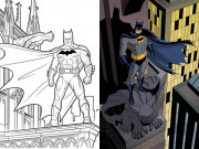 Nuôi con IQ EQ - Tranh tô màu Batman cho bé mầm non vừa chơi vừa rèn luyện trí thông minh