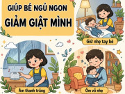 Nuôi con IQ EQ - Mẹ vừa rời tay là con tỉnh? 5 mẹo nhỏ giúp bé ngủ sâu không giật mình