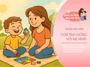 Nuôi con IQ EQ - 3 đặc điểm bé trai giống mẹ, tương lai con thành công hay thất bại nằm trong ý niệm này của mẹ