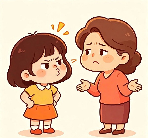 Đứa trẻ thích nói nhiều điều vô nghĩa.