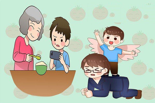 Người mẹ quá nuông chiều con, trẻ lớn lên không biết quy tắc.