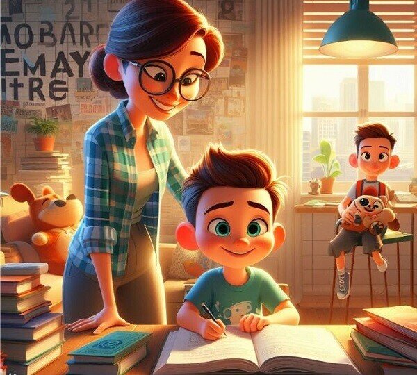 Người mẹ hy sinh cho con đúng lúc, hướng dẫn con tập trung phát triển bản thân.