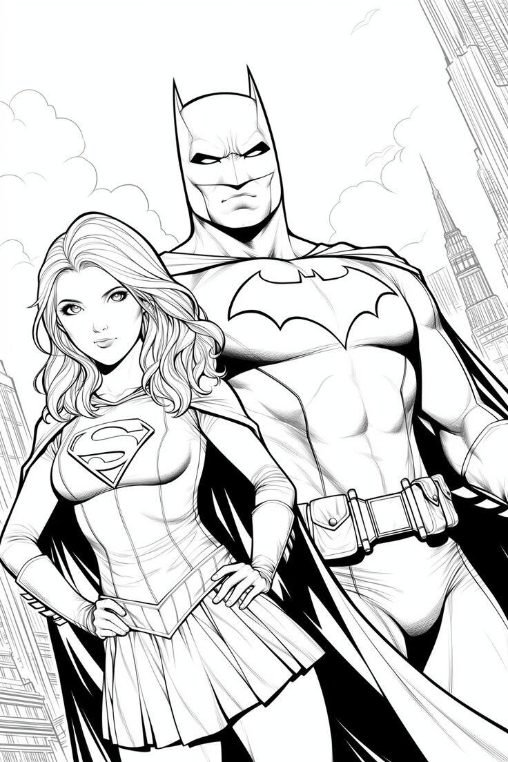 Tranh tô màu Batman cho bé mầm non vừa chơi vừa rèn luyện trí thông minh - 12