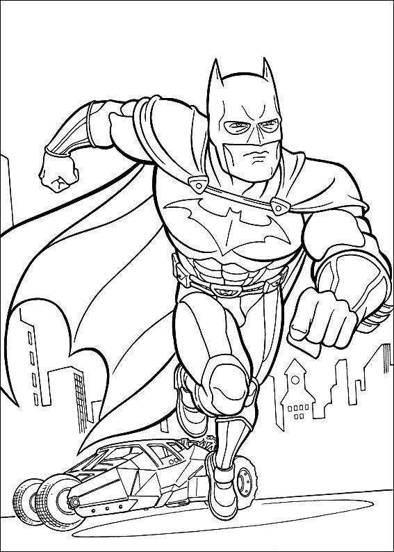 Tranh tô màu Batman cho bé mầm non vừa chơi vừa rèn luyện trí thông minh - 5