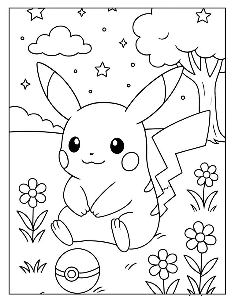 Bố mẹ dành 5 phút cùng tô màu tranh Pikachu, món quà nhỏ giúp gắn kết gia đình - 7