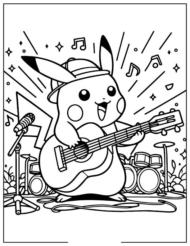 Bố mẹ dành 5 phút cùng tô màu tranh Pikachu, món quà nhỏ giúp gắn kết gia đình - 10
