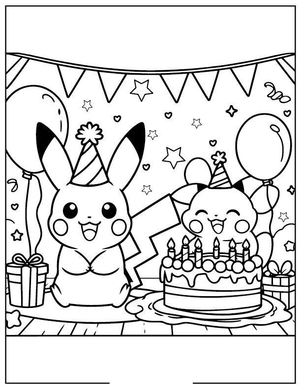 Bố mẹ dành 5 phút cùng tô màu tranh Pikachu, món quà nhỏ giúp gắn kết gia đình - 11