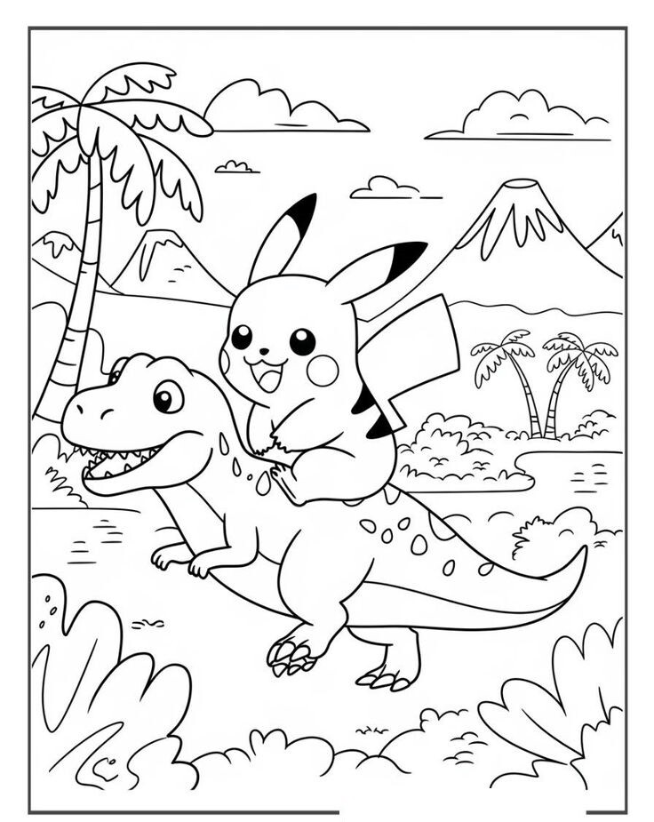 Bố mẹ dành 5 phút cùng tô màu tranh Pikachu, món quà nhỏ giúp gắn kết gia đình - 5