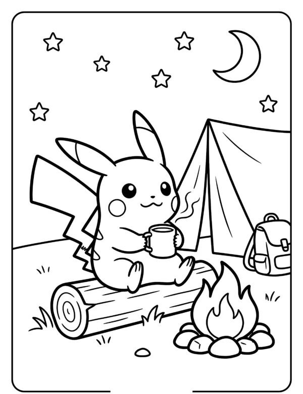 Bố mẹ dành 5 phút cùng tô màu tranh Pikachu, món quà nhỏ giúp gắn kết gia đình - 6