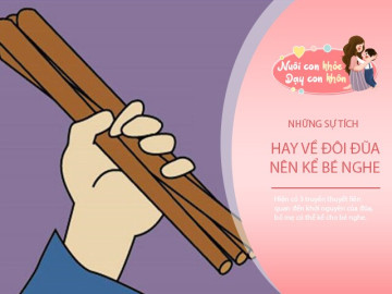 Truyện cổ tích: Sự tích đôi đũa