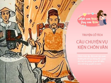 Truyện cổ tích: Vụ kiện chôn văn