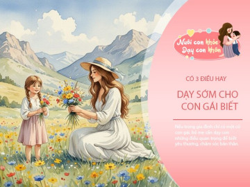 Nếu nhà chỉ có một cô con gái, hãy dạy 3 điều này sớm để đảm bảo tuổi già sống thoải mái