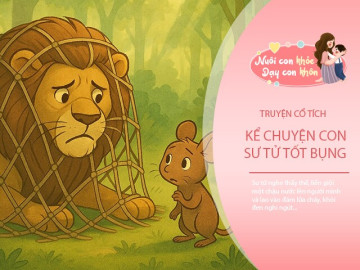 Truyện cổ tích: Con Sư tử tốt bụng