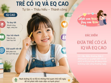 Con có 3 biểu hiện này, khả năng cao IQ và EQ vượt trội, tiếc là nhiều bố mẹ bỏ qua
