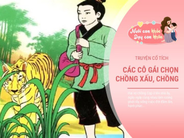 Truyện cổ tích: Chồng xấu, chồng đẹp