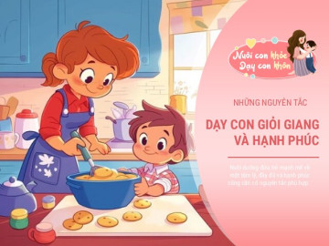 Bố mẹ thông minh không ép con giỏi, mà dạy con hạnh phúc bằng 3 nguyên tắc đơn giản