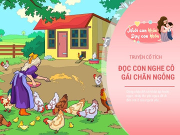 Truyện cổ tích: Cô bé chăn ngỗng